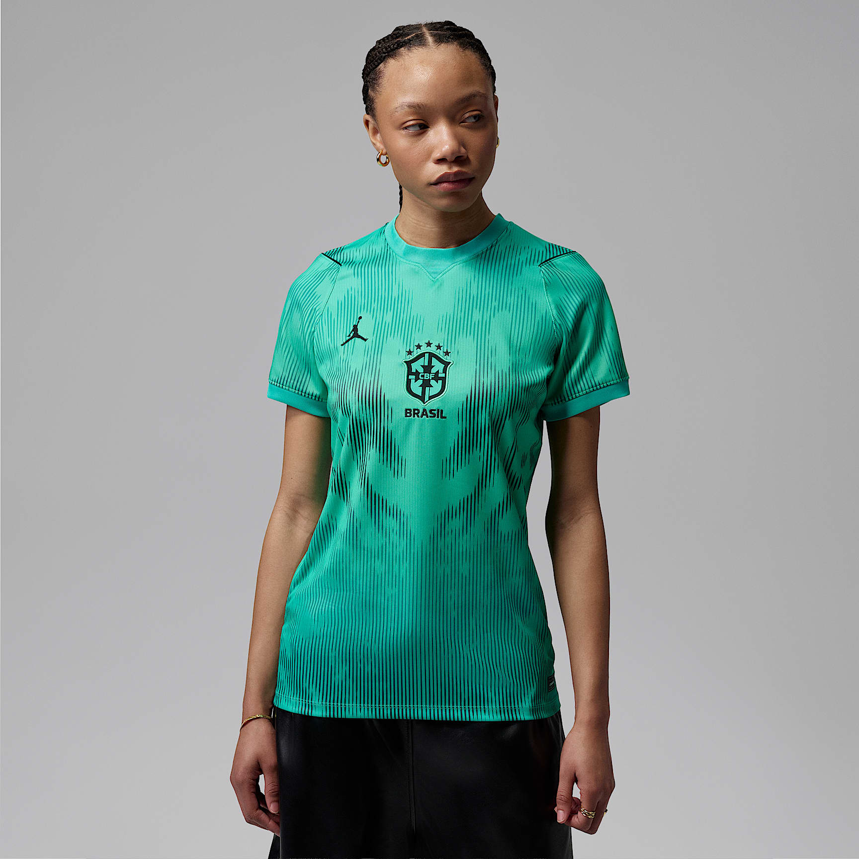 Brazil 2026 Stadium Goalkeeper Women's Jordan Dri-FIT Football